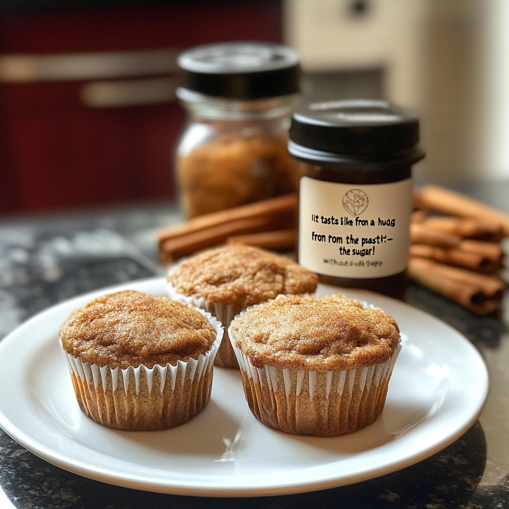 Keto Cinnamon Protein Muffins