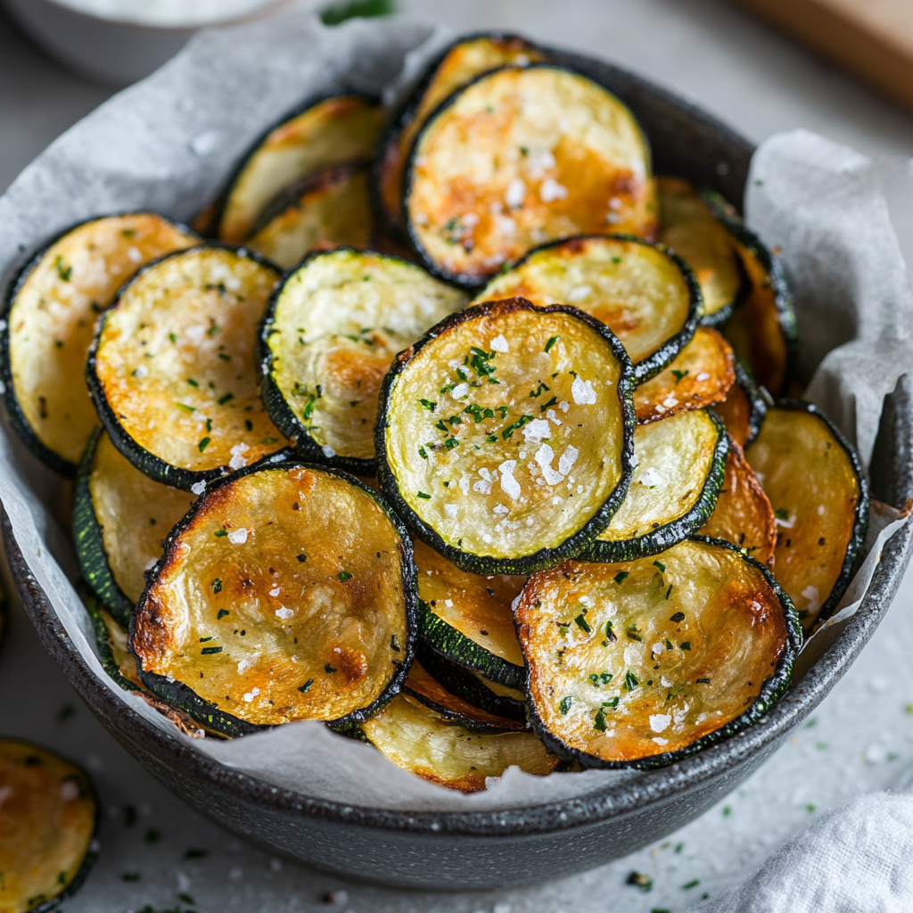 Best Crunchy Zucchini Chips