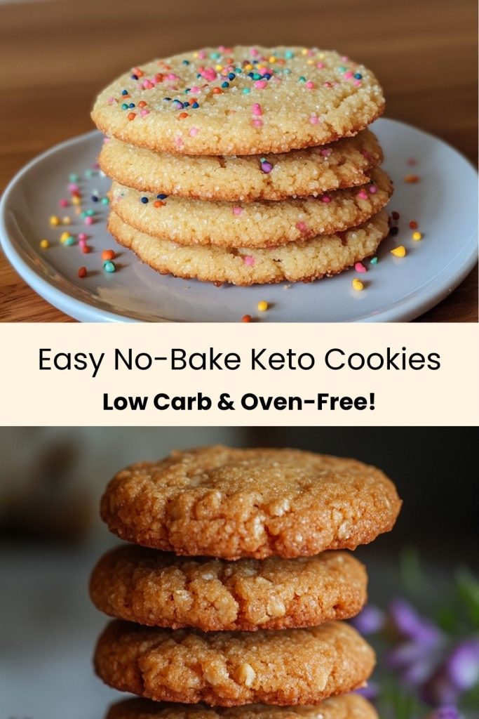 Easy No-Bake Keto Cookies