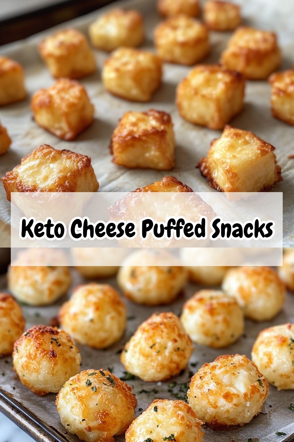 Keto Cheese Puffed Snacks