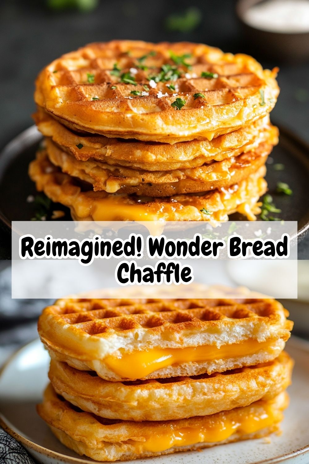Reimagined! Wonder Bread Chaffle